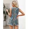image:imageZeagoo Womens Summer Tank Tops 2026 Pleated Square Neck Loose Fit Casual Flowy Tunic Sleeveless ShirtsMz779
