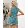 image:imageZeagoo Womens Summer Tank Tops 2026 Pleated Square Neck Loose Fit Casual Flowy Tunic Sleeveless ShirtsMz858