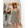 image:imageZeagoo Womens Summer Tank Tops 2026 Pleated Square Neck Loose Fit Casual Flowy Tunic Sleeveless ShirtsSf154