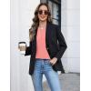 image:imageZeagoo Womens Tank Tops 2026 Loose V Neck Spring Summer Tops Business Dressy Sleeveless ShirtsBcoral