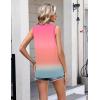 image:imageZeagoo Womens Tank Tops 2026 Loose V Neck Spring Summer Tops Business Dressy Sleeveless ShirtsGradient 218