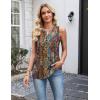 image:imageZeagoo Womens Tank Tops 2026 Loose V Neck Spring Summer Tops Business Dressy Sleeveless ShirtsMulticolor 721