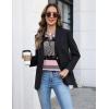 image:imageZeagoo Womens Tank Tops 2026 Loose V Neck Spring Summer Tops Business Dressy Sleeveless ShirtsMulticolor Stripe Tz245