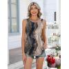 image:imageZeagoo Womens Tank Tops 2026 Summer Loose Fit Crew Neck Boho Tunic Pleated Babydoll Sleeveless Shirts with Button DetailCx278