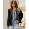 image:imageZeagoo Womens Tank Tops Pleated V Neck Business Casual Sleeveless Shirts Trendy Dressy Textured Summer Work BlouseCx289 Striped