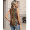 image:imageZeagoo Womens Tank Tops Pleated V Neck Business Casual Sleeveless Shirts Trendy Dressy Textured Summer Work BlouseMz721 Boho