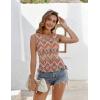 image:imageZeagoo Womens Tank Tops Summer Ruched Top V Neck Sleeveless Drawstring Side Casual Trendy Shirts 2026Pboho