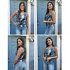 image:imageZeagoo Womens Tank Tops Summer Ruched Top V Neck Sleeveless Drawstring Side Casual Trendy Shirts 2026Pcadetblue