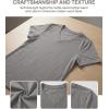 image:imageZeagoo Womens Tops Summer Casual Short Sleeve Tshirts Business Basic Spring VNeck Shirts Outfits S3XLZgray