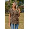 image:imageZeagoo Womens Tops Summer Casual Short Sleeve Tshirts Business Basic Spring VNeck Shirts Outfits S3XLZzan136