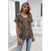 image:imageZeagoo Womens Tops Summer Casual Short Sleeve Tshirts Business Basic Spring VNeck Shirts Outfits S3XLZzmz721