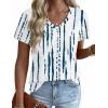 image:imageZeagoo Womens Tops Summer Casual Short Sleeve Tshirts Business Basic Spring VNeck Shirts Outfits S3XLZzzr229