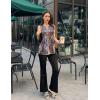 image:imageZeagoo Womens Tops Summer Pleated Sleeveless Tank Top V Neck Dressy Casual Flowy Boho Tunic ShirtsMz721