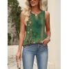 image:imageZeagoo Womens Tops Summer Pleated Sleeveless Tank Top V Neck Dressy Casual Flowy Boho Tunic ShirtsMz839