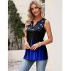image:imageZeagoo Womens V Neck Tank Tops 2026 Summer Tops Casual Sleeveless Shirts Loose Fit Dressy Business Work ClothesJb229