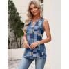 image:imageZeagoo Womens V Neck Tank Tops 2026 Summer Tops Casual Sleeveless Shirts Loose Fit Dressy Business Work ClothesJh510