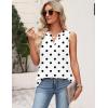image:imageZeagoo Womens V Neck Tank Tops 2026 Summer Tops Casual Sleeveless Shirts Loose Fit Dressy Business Work ClothesJh592