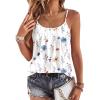 image:imageZeagoo Womens Camisole Tank Tops Summer Adjustable Spaghetti Strap Loose Flowy Sleeveless Shirts Beach Vacation ClothesBf290