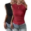 2 Pack: Black & Red