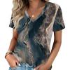 image:imageZeagoo Womens Tops Summer Casual Short Sleeve Tshirts Business Basic Spring VNeck Shirts Outfits S3XLZzcx278