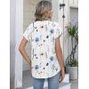 image:imageZeagoo Button Down Shirts for Women Short Sleeve Tops V Neck Collar Blouses Business Casual Outfits S2XLBf290