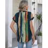 image:imageZeagoo Button Down Shirts for Women Short Sleeve Tops V Neck Collar Blouses Business Casual Outfits S2XLCx289