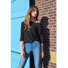 image:imageZeagoo Crochet Tops for Women Off The Shoulder Sweaters Summer Long Sleeve Hollow Out Knit Beach Clothes SXXLBlack