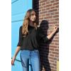 image:imageZeagoo Crochet Tops for Women Off The Shoulder Sweaters Summer Long Sleeve Hollow Out Knit Beach Clothes SXXLBlack