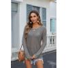 image:imageZeagoo Crochet Tops for Women Off The Shoulder Sweaters Summer Long Sleeve Hollow Out Knit Beach Clothes SXXLGray