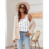 image:imageZeagoo Silk Satin Tank Tops for Women Scoop Neck Sleeveless Camisole Tops 2026 Summer Basic BlousesJh599