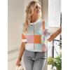 image:imageZeagoo Women Short Sleeve Sweater Summer Crew Neck Dressy Casual Soft Knit Pullover Tops TrendyBlue Pink Gw84