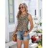 image:imageZeagoo Women Summer Tank Tops Loose Fit Flowy Boho Pleated Sleeveless Shirts Crew Neck Dressy Casual Tunic Trendy BlousesPrinted Floral Sf154