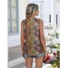 image:imageZeagoo Women Summer Tank Tops Loose Fit Flowy Boho Pleated Sleeveless Shirts Crew Neck Dressy Casual Tunic Trendy BlousesPrinted Paisley Mz721