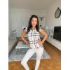 image:imageZeagoo Womens Button Down Shirts Sleeveless Blouses Casual V Neck Tank TopsBlack Plaid