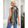 image:imageZeagoo Womens Button Down Shirts Sleeveless Blouses Casual V Neck Tank TopsCx289