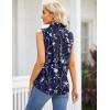 image:imageZeagoo Womens Button Down Shirts Sleeveless Blouses Casual V Neck Tank TopsSf180