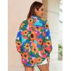 image:imageZeagoo Womens Loose Fit Striped Lantern Long Sleeve Button Down ShirtBsunflower