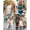 image:imageZeagoo Womens Satin Blouse Sleeveless Silk Tank Tops Button Down Shirts Business Casual Outfits 2026Apricot