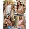 image:imageZeagoo Womens Satin Blouse Sleeveless Silk Tank Tops Button Down Shirts Business Casual Outfits 2026Khaki