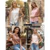 image:imageZeagoo Womens Satin Blouse Sleeveless Silk Tank Tops Button Down Shirts Business Casual Outfits 2026Pink