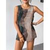 image:imageZeagoo Womens Summer Tank Tops Sleeveless Loose Fit Tunic Blouses Dressy Casual Pleated Front Scoop Neck Boho ShirtsCx278