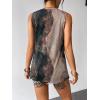 image:imageZeagoo Womens Summer Tank Tops Sleeveless Loose Fit Tunic Blouses Dressy Casual Pleated Front Scoop Neck Boho ShirtsCx278