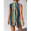image:imageZeagoo Womens Summer Tank Tops Sleeveless Loose Fit Tunic Blouses Dressy Casual Pleated Front Scoop Neck Boho ShirtsCx289