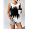 image:imageZeagoo Womens Summer Tank Tops Sleeveless Loose Fit Tunic Blouses Dressy Casual Pleated Front Scoop Neck Boho ShirtsJb204