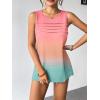 image:imageZeagoo Womens Summer Tank Tops Sleeveless Loose Fit Tunic Blouses Dressy Casual Pleated Front Scoop Neck Boho ShirtsJb218