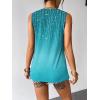 image:imageZeagoo Womens Summer Tank Tops Sleeveless Loose Fit Tunic Blouses Dressy Casual Pleated Front Scoop Neck Boho ShirtsXh363