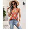 image:imageZeagoo Womens Tank Tops Summer Sleeveless Tops Loose Button Henley Shirts Crew Neck Dress Casual 2026 ClothesMz916