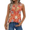 image:imageZeagoo Womens Tank Tops Summer Sleeveless Tops Loose Button Henley Shirts Crew Neck Dress Casual 2026 ClothesMz916