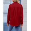 image:imageZeagoo Womens Button Down Shirt Long Sleeve Blouse Business Work Tops Dressy Casual Floral Printed Outfits with PocketBred