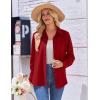 image:imageZeagoo Womens Button Down Shirt Long Sleeve Blouse Business Work Tops Dressy Casual Floral Printed Outfits with PocketBred